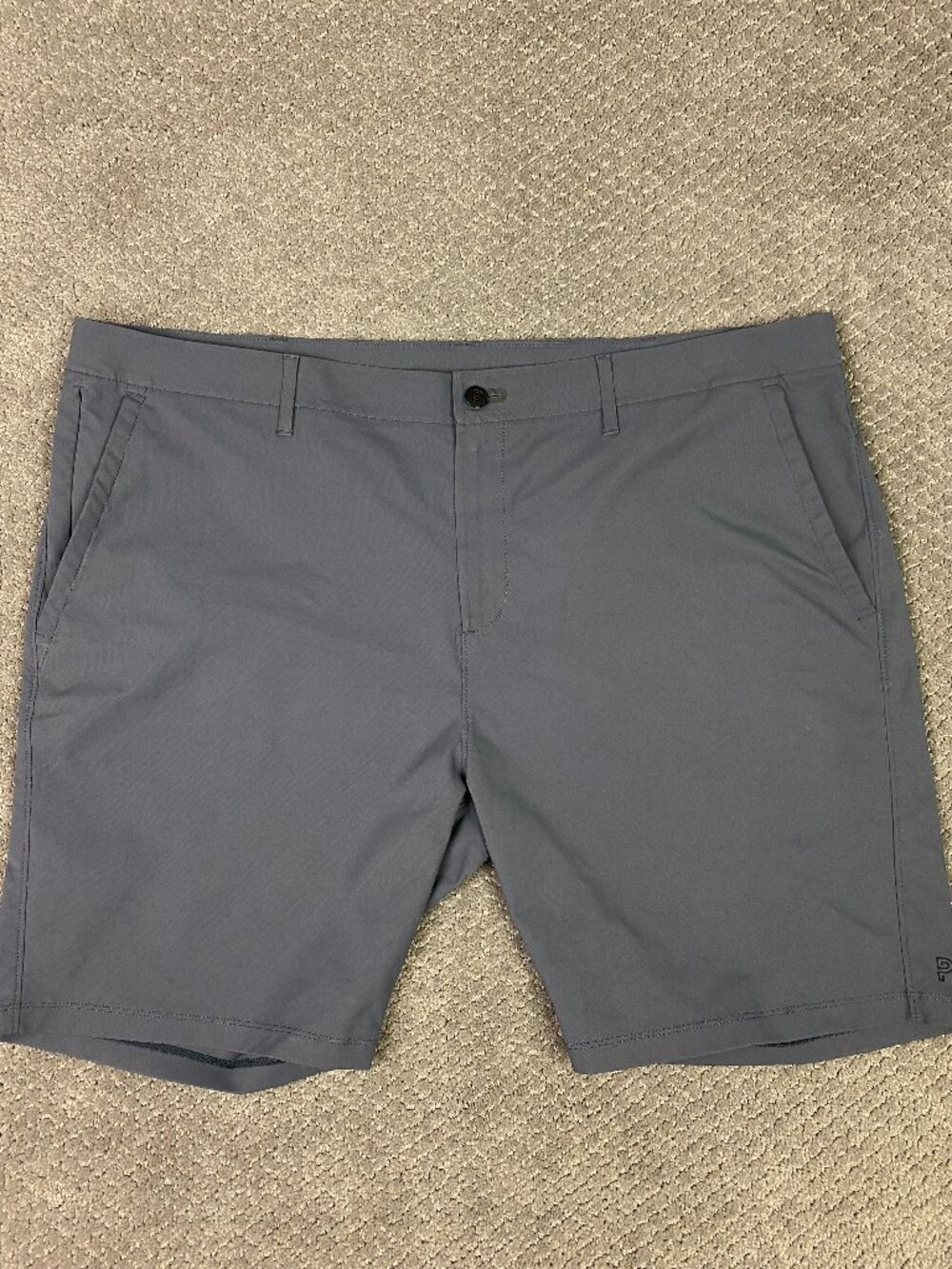 Public Rec Shorts Mens 44 Gray 6" Dealmaker Workday Chino Flat Front